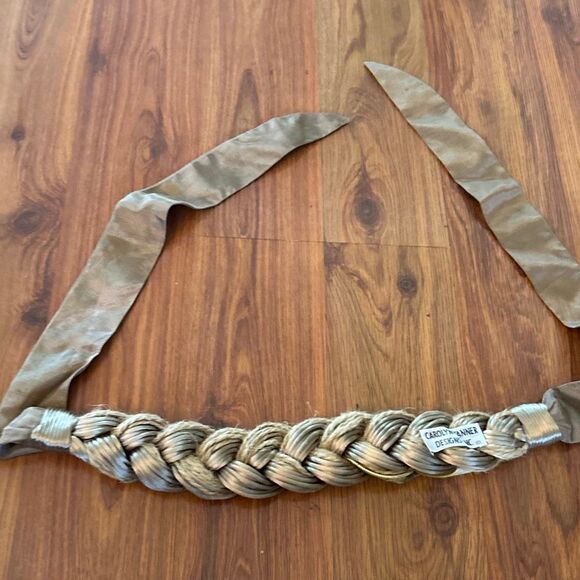 Vintage bohemian beaded belt. - Picture 5 of 5